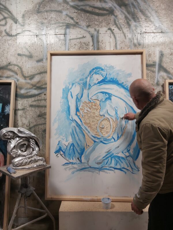 Life painting, Tim painting
